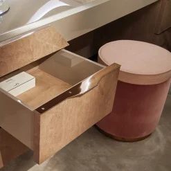 Alice Pouf with Copper Base