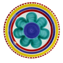 Alicudi Round Ceramic Plate