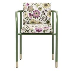 Aliya Green Outdoor Dining Chair by Lorenza Bozzoli