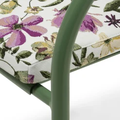 Aliya Green Outdoor Dining Chair by Lorenza Bozzoli