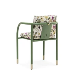 Aliya Green Outdoor Dining Chair by Lorenza Bozzoli