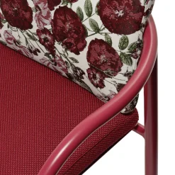 Aliya Red Outdoor Dining Chair