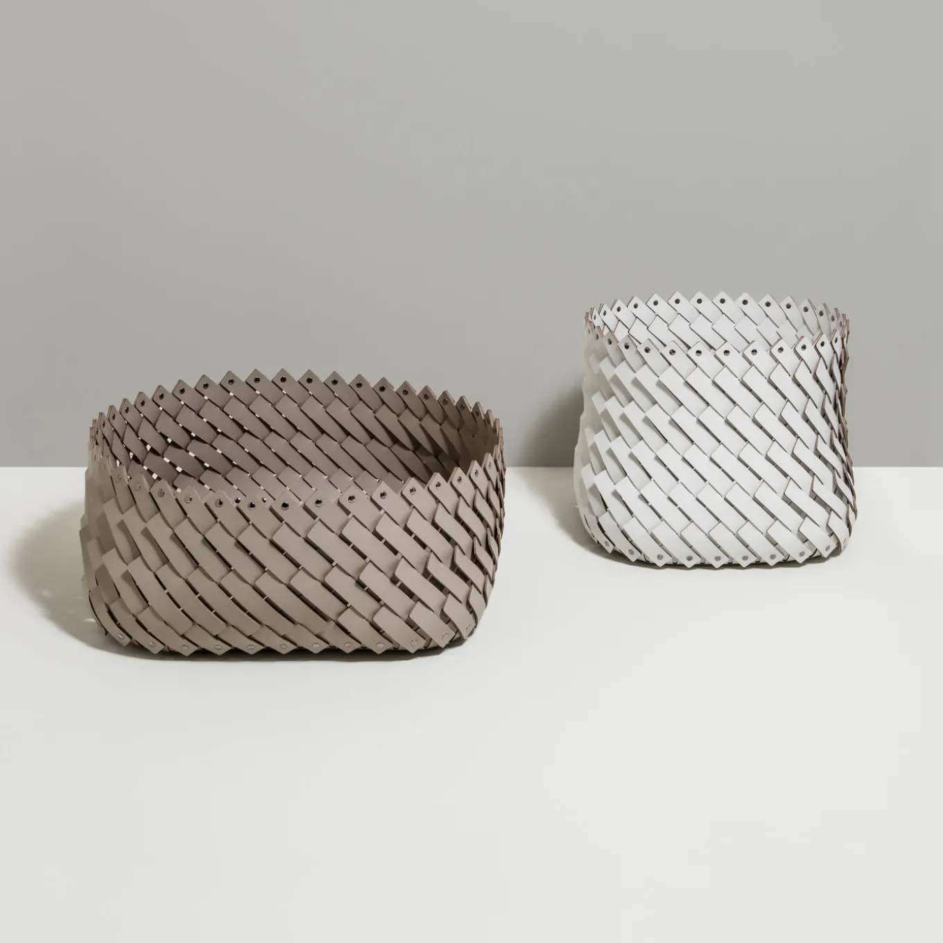 Almeria Large Square Brown Basket