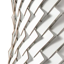 Almeria Medium Square White Basket