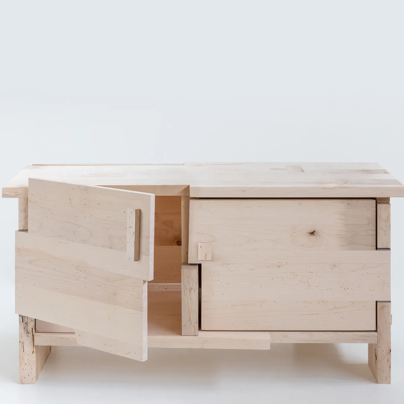 Altamira Wood Sideboard By Simone Fanciullacci