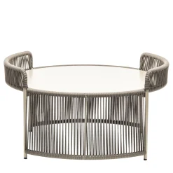 Altana Medium Round Sand Coffee Table by Antonio De Marco