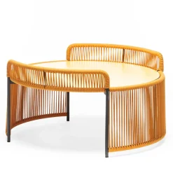 Altana Medium Round Yellow Coffee Table by Antonio De Marco