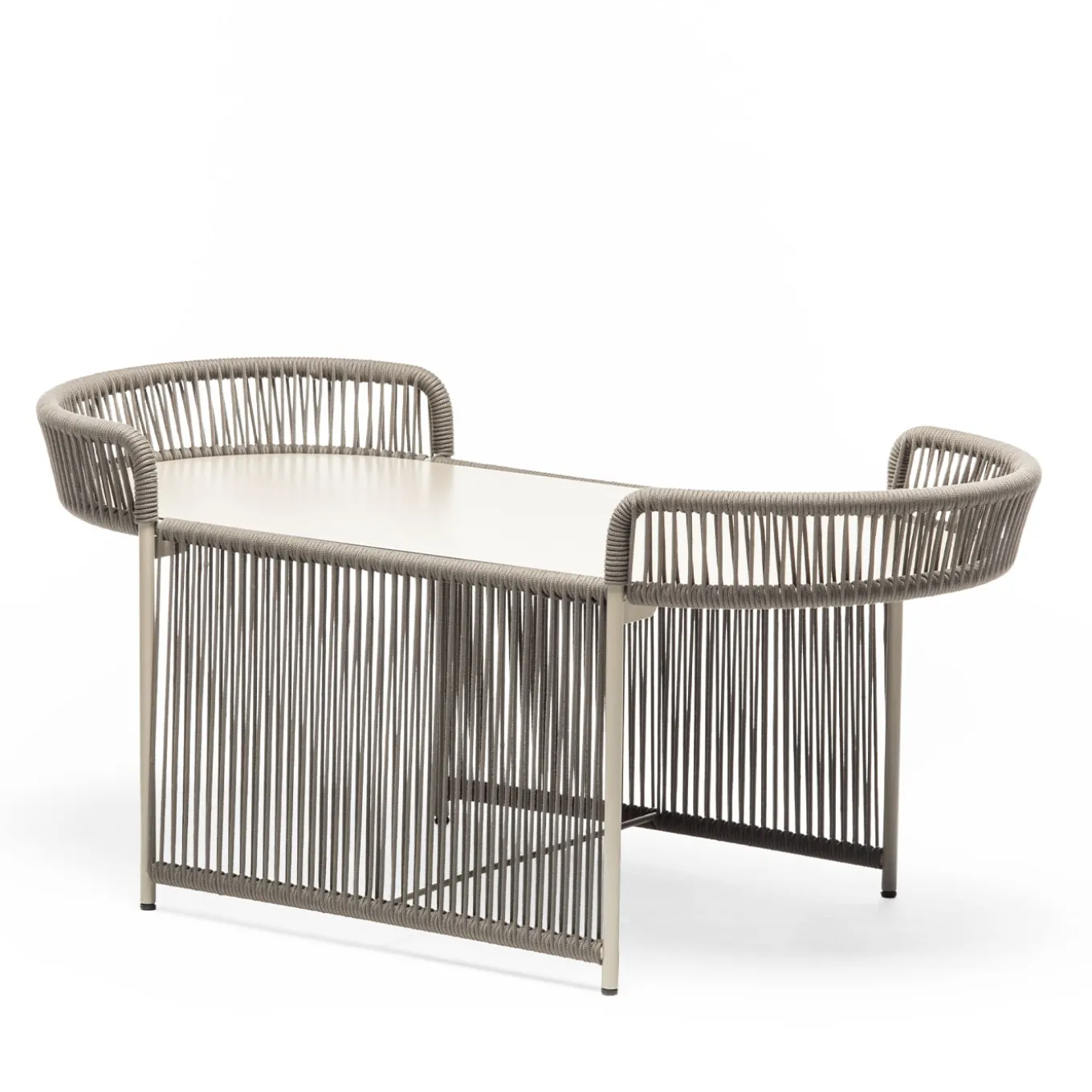 Altana Oval Sand Coffee Table by Antonio De Marco