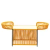 Altana Oval Yellow Coffee Table by Antonio De Marco