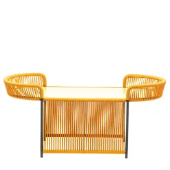 Altana Oval Yellow Coffee Table by Antonio De Marco