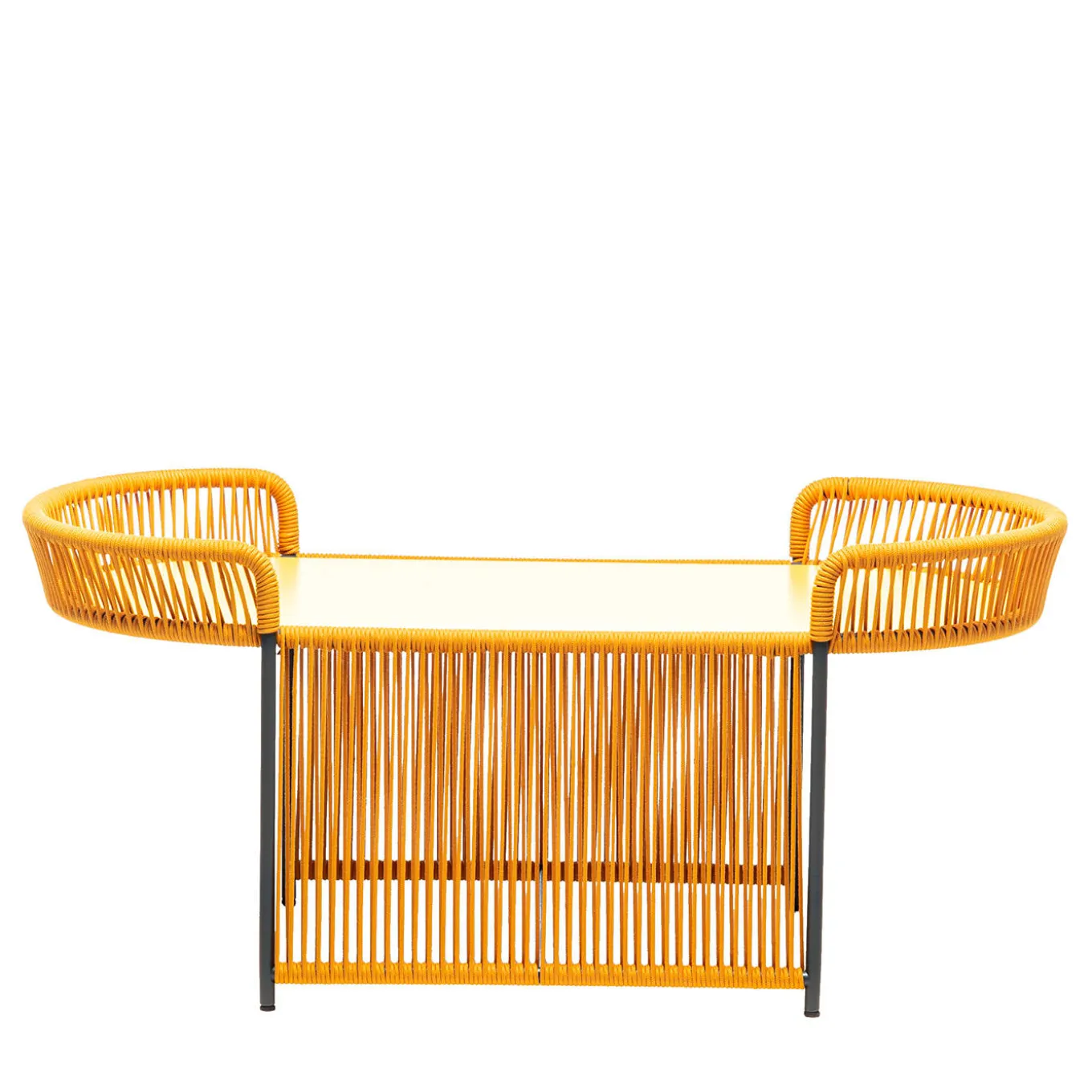 Altana Oval Yellow Coffee Table by Antonio De Marco