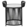 Altana Small Round Anthracite Coffee Table by Antonio De Marco