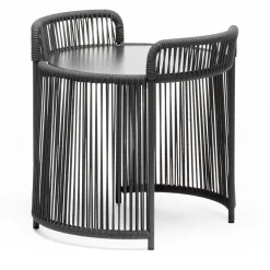 Altana Small Round Anthracite Coffee Table by Antonio De Marco