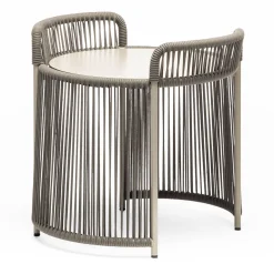 Altana Small Round Sand Coffee Table by Antonio De Marco