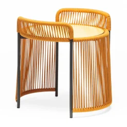 Altana Small Round Yellow Coffee Table by Antonio De Marco