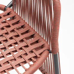 Altana SP Gray & Pink Chair by Antonio De Marco