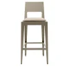 Alustool Gray Metal Stool