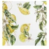 Amalfi Coast Lemon Tree Watercolor Wallpaper