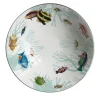 Amami Big Porcelain Bowl With Tropical Fish