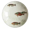 Amami Porcelain Soup Plate With Tropical Fish #3