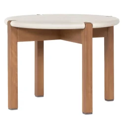 Amar White Coffee Table