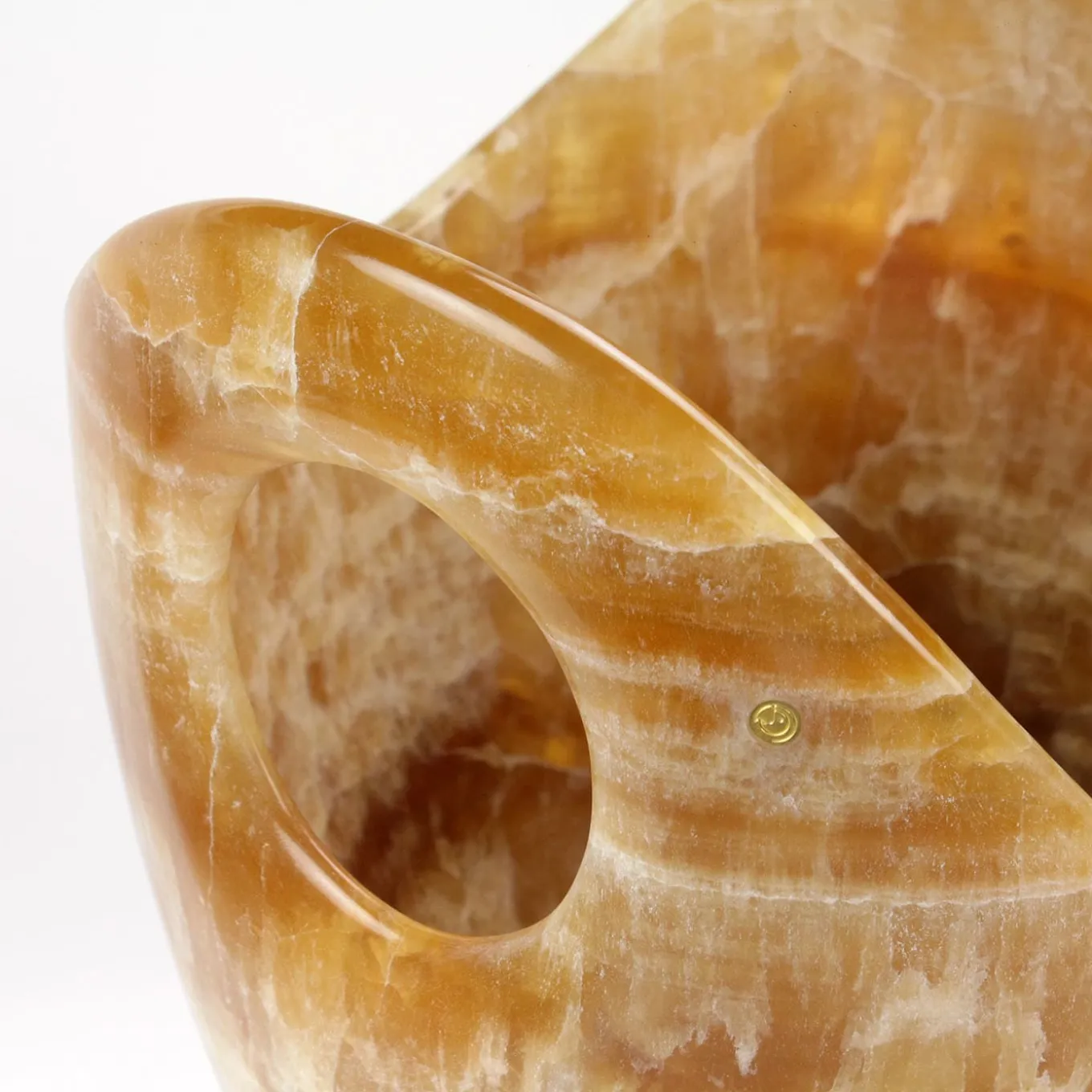 Amber Onyx Champagne Bucket