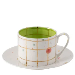 Amelia Straight Teacup And Saucer