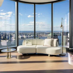 America White Happy Pillow