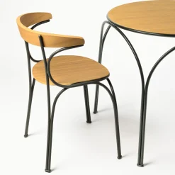 Ample Green Outdoor Bistrot Table by Nichetto Studio