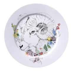 An Ode To The Woods Big Horn Sheep Dinner Plate
