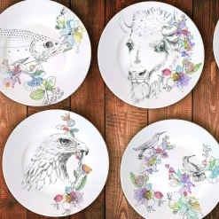 An Ode To The Woods Hummingbird Dinner Plate