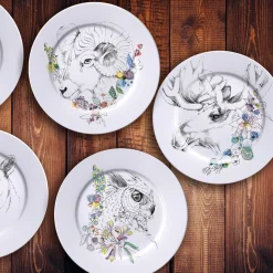 An Ode To The Woods Moose Dinner Plate
