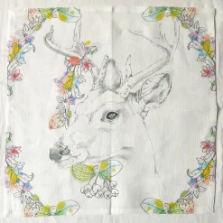 An Ode To The Woods Set of 4 Assorted Polychrome Placemats