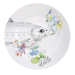 An Ode To The Woods Trout Dinner Plate