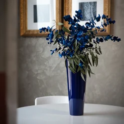 Anacleto Blue Vase