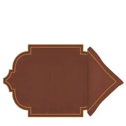 Ancient Linen Chestnut Placesetting