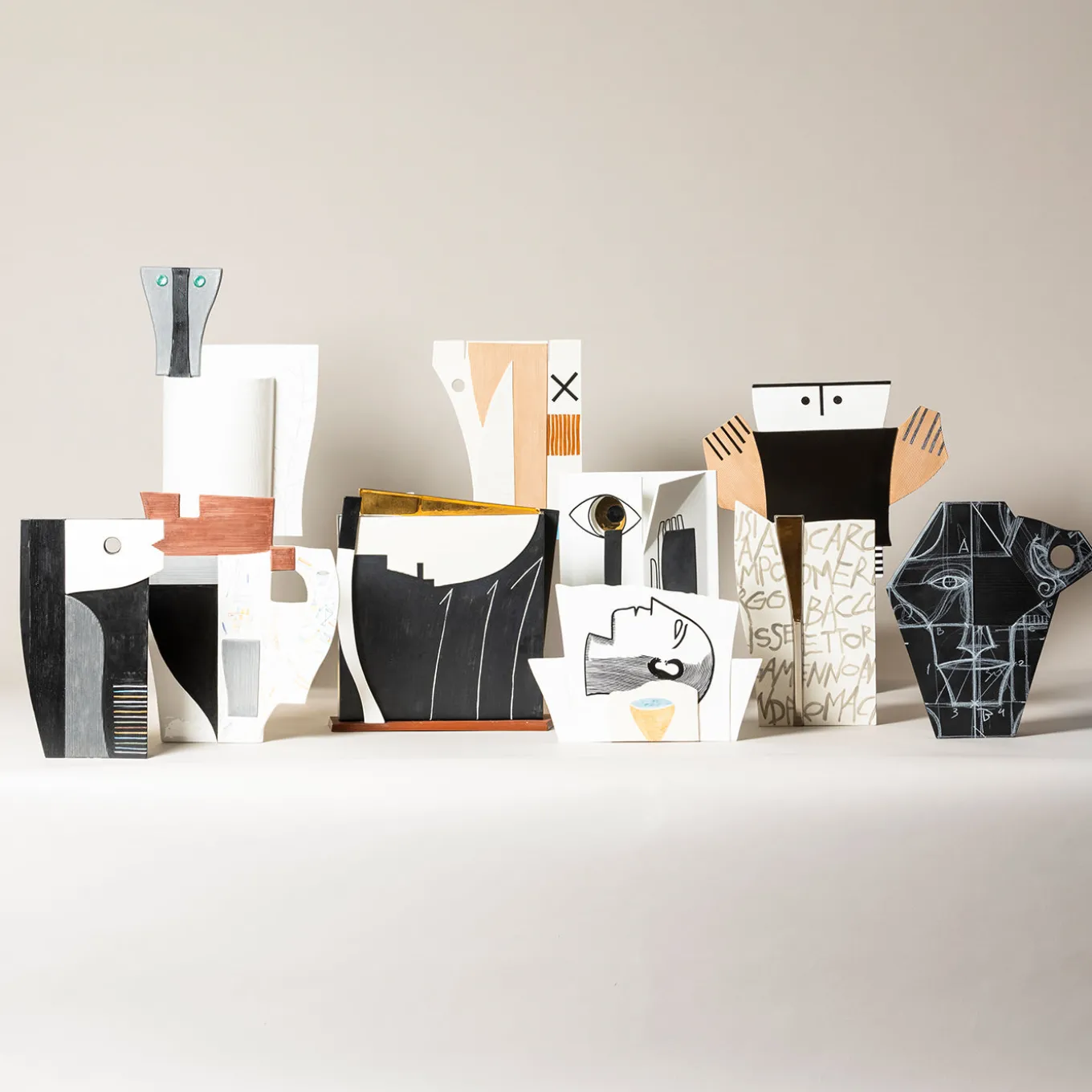 Andromaca Decorative Vase by Mimmo Paladino