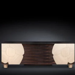 Andy 4-Door Flowery Sideboard