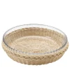 Anemone Wicker Cake Pan Basket