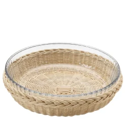 Anemone Wicker Cake Pan Basket