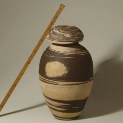 Anfora Faience Sculpture Vase