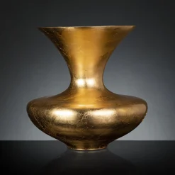 Anfora Master Gold Leaf Vase