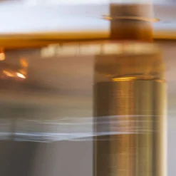 Angel Mid-Low Rosé and Amethyst Side Table