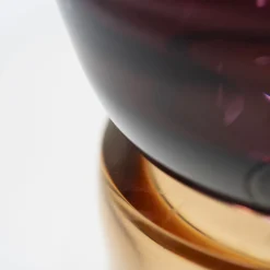 Angel Mid-Low Rosé and Amethyst Side Table