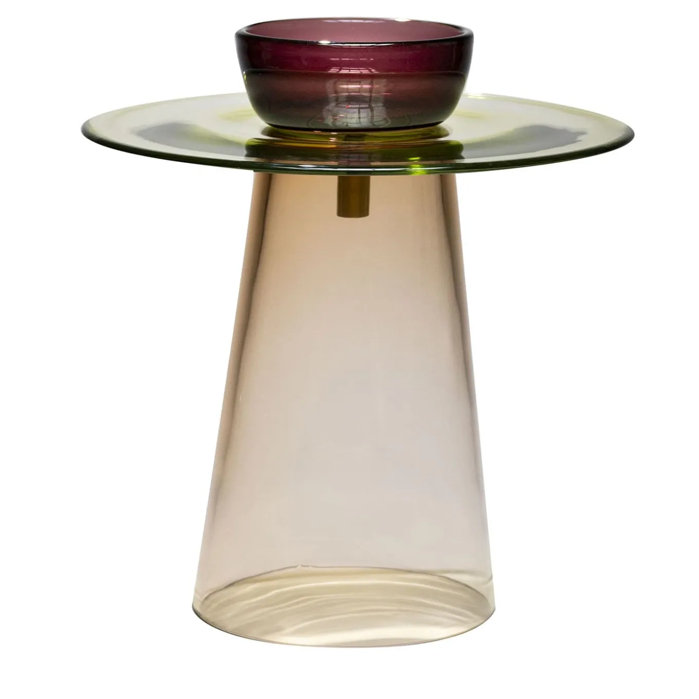 Angel Mid-Low Rosé-Green-Amehyst Side Table