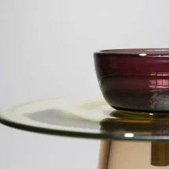 Angel Mid-Low Rosé-Green-Amehyst Side Table