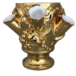 Anghiari Gold Vase