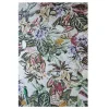 Animalia Linen Tablecloth With Exotic Animals And Vegetation