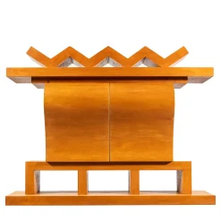 Annalou E La Fata Verde Orange Oak Cabinet