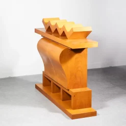 Annalou E La Fata Verde Orange Oak Cabinet